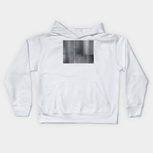 Solid Metal- Silver Kids Hoodie